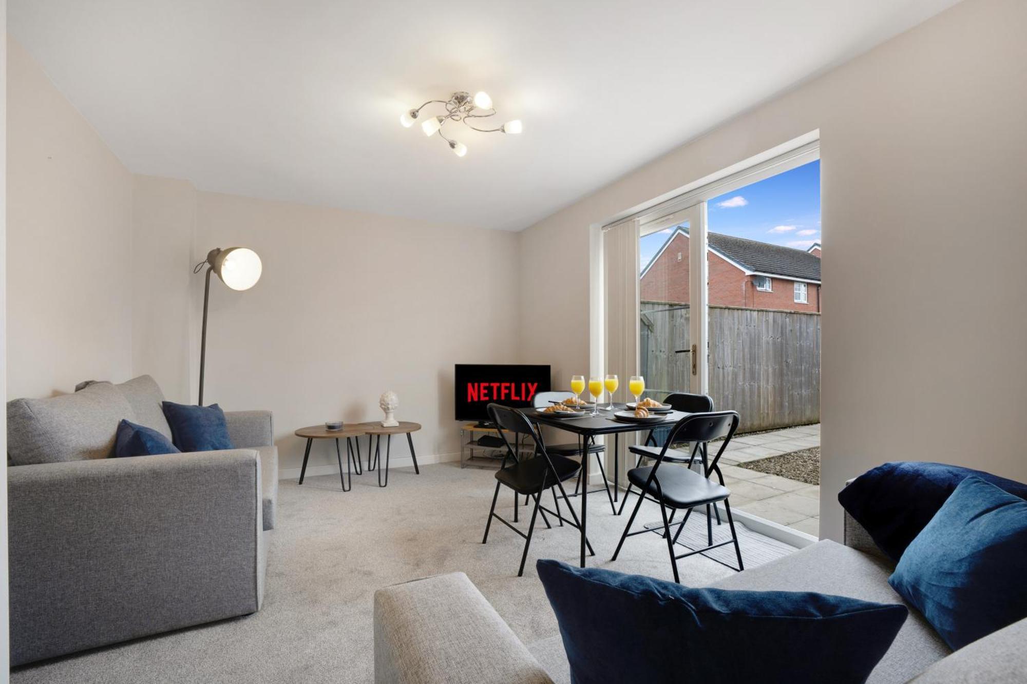New! Charming 2-bed In Nevis Walk, Sleeps 4! Stockton-on-Tees