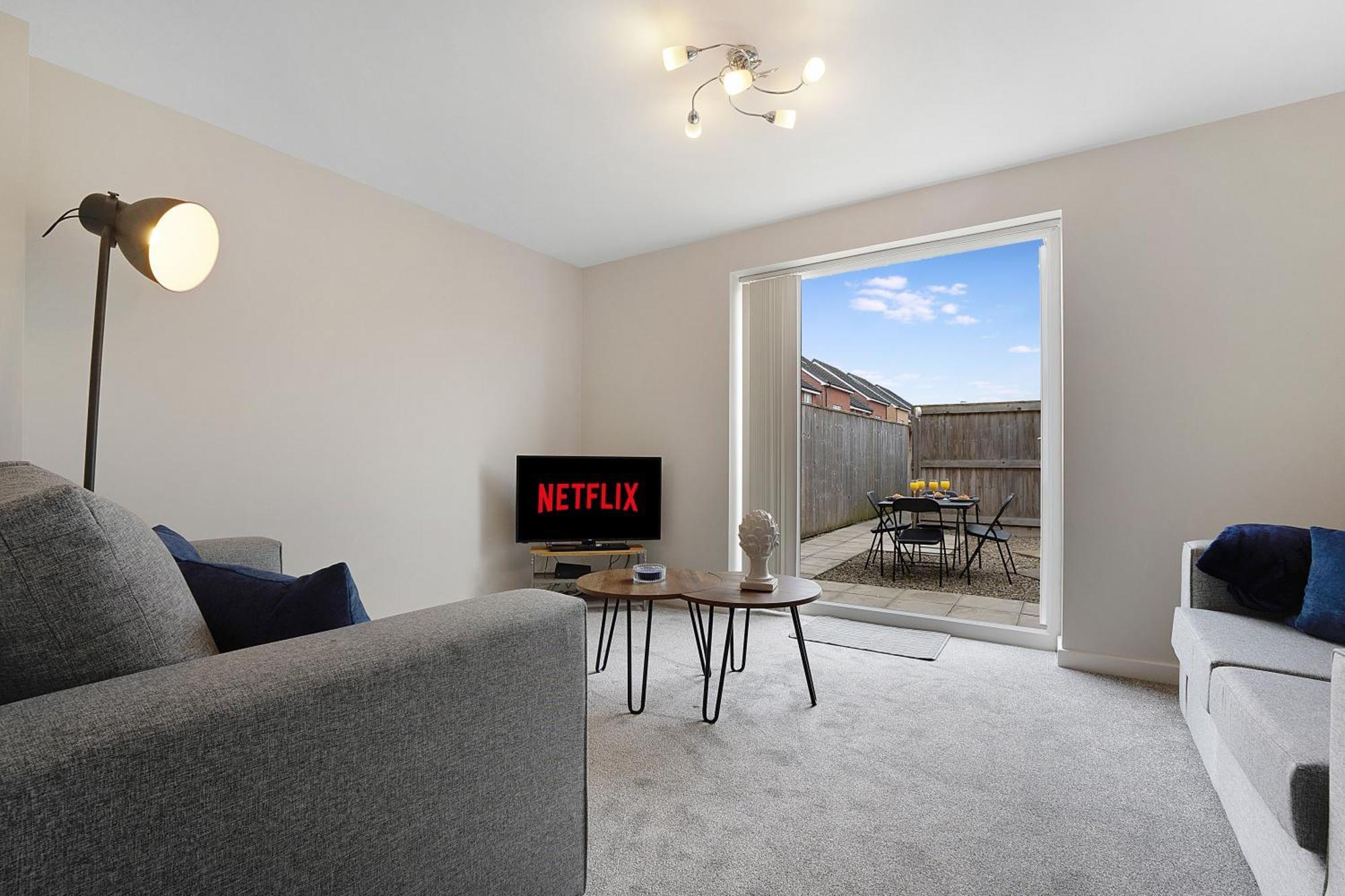 New! Charming 2-bed In Nevis Walk, Sleeps 4! Vakantiehuis Stockton-on-Tees